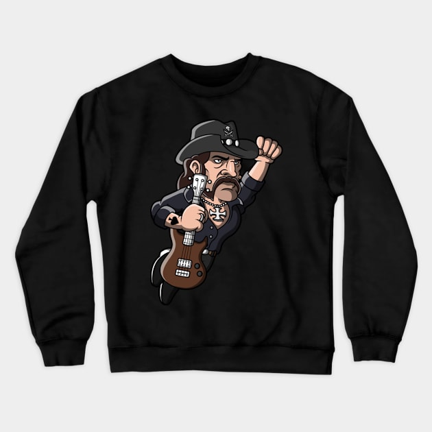 Lemmy_Kilmister Crewneck Sweatshirt by family love forever